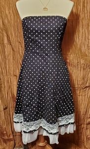 Vintage Countess strapless Dress Size L